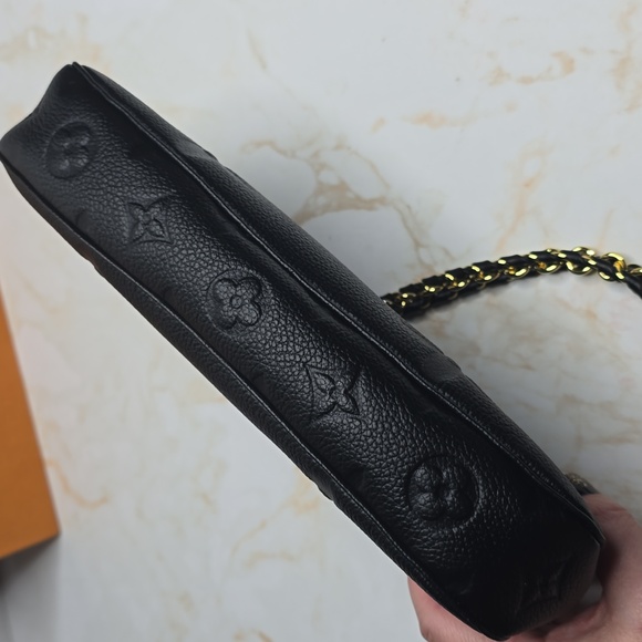 Louis Vuitton Multi Pochette black Monogram Empreinte Noir Large - Picture 8 of 16